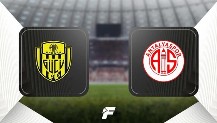 Ankaragücü – Antalyaspor maçı (CANLI)