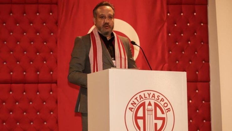 Antalyaspor Başkanı Sinan Boztepe: Şampiyonluk için iddiamız var