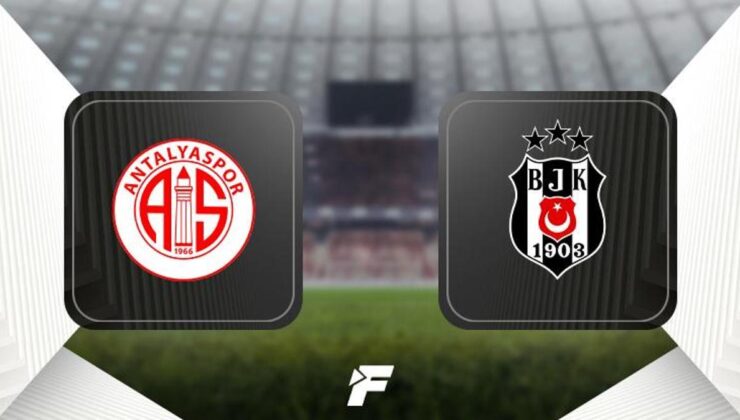 Antalyaspor – Beşiktaş maçı hangi kanalda, saat kaçta? 11'ler belli oldu