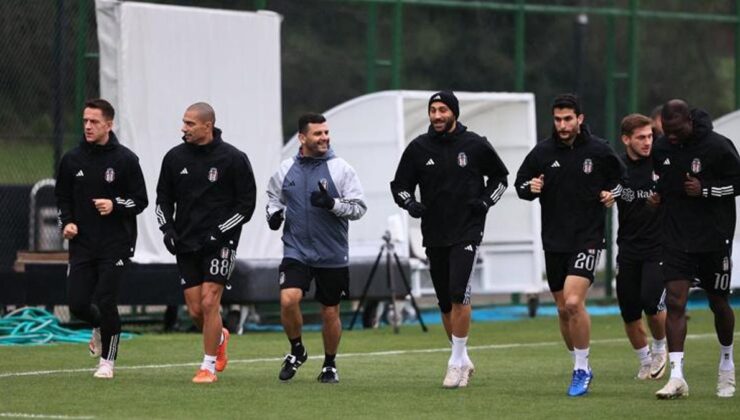 Beşiktaş'ın Club Brugge provaları sürüyor