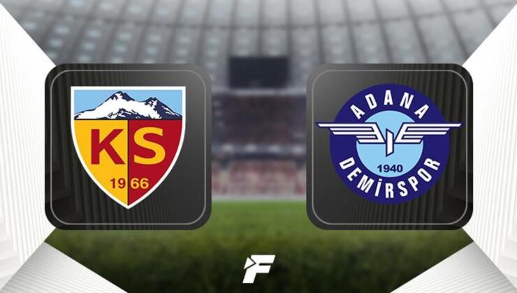 CANLI | Kayserispor – Adana Demirspor