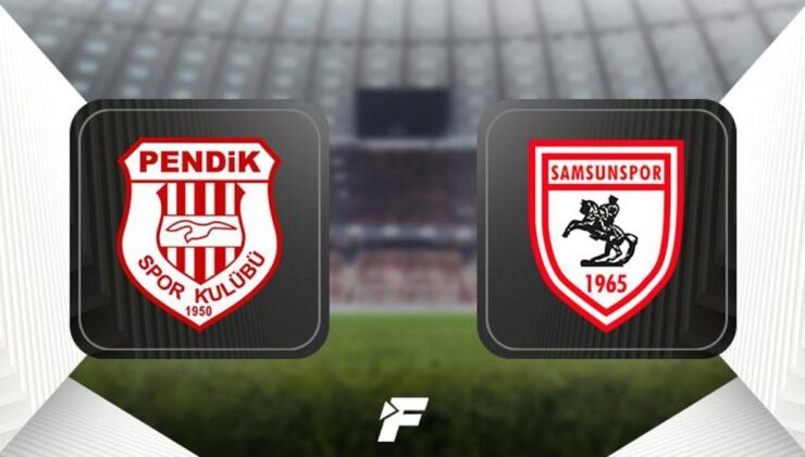 CANLI | Pendikspor – Samsunspor (Muhtemel ilk 11'ler)