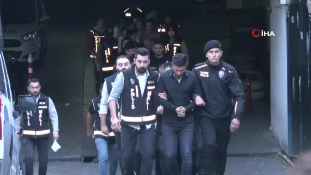 Dilan ve Engin Polat operasyonunda ifadeleri tamamlanan 18 kişi Adliyeye sevk edildi