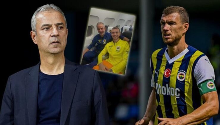 Fenerbahçe'de Edin Dzeko'dan İsmail Kartal'a özür: Hareket asla size değildi