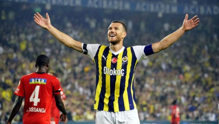 Fenerbahçe'nin yıldızı Dzeko başarısının sırrını açıkladı! Sıra geldi Trabzonspor'a…