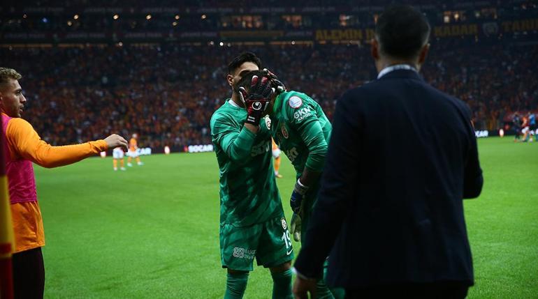 Galatasarayda Fernando Muslera şoku Oyuna devam edemedi...