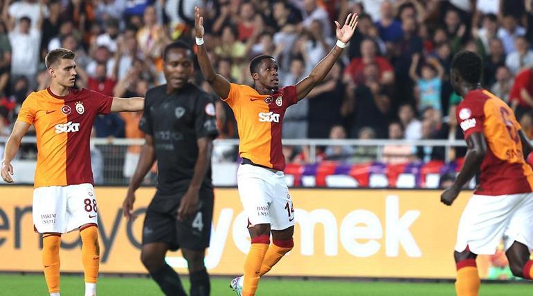 Galatasarayın savunması dağıldı Buruk sonuç...