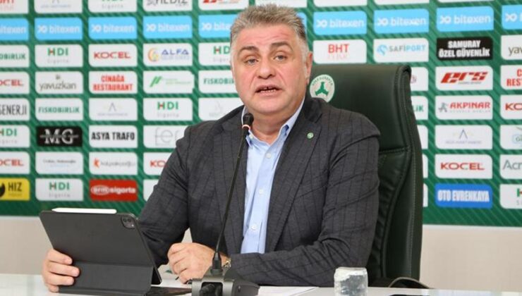 Giresunspor Başkanı Yamak'tan itiraf: Kulübümüz batık durumda