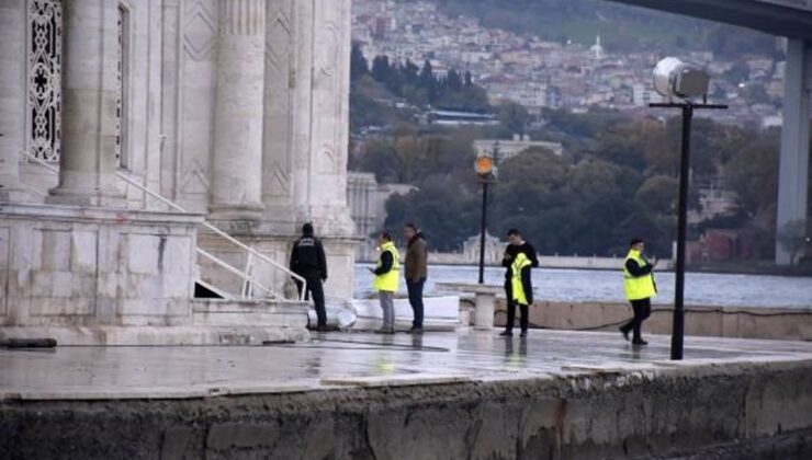 İstanbul’da Fırtına Büyük Mecidiye Camii’ne Zarar Verdi