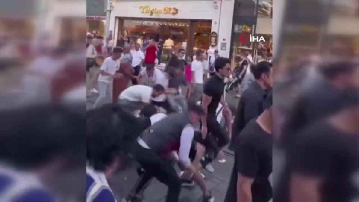 İstiklal Caddesi’nde yüzü maskeli şekilde havaya dolar fırlatan sanığa hapis cezası