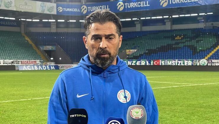 Rizespor Teknik Direktörü İlhan Palut'tan özeleştiri