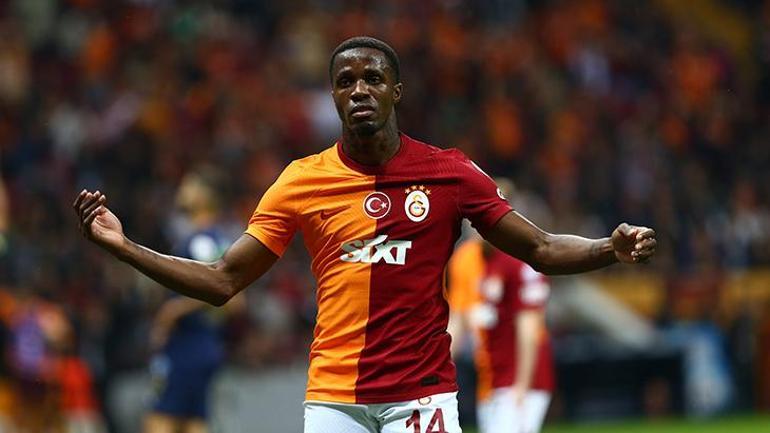 Wilfried Zaha, dünya basınında manşetleri süsledi Galatasaray adına fark yarattı