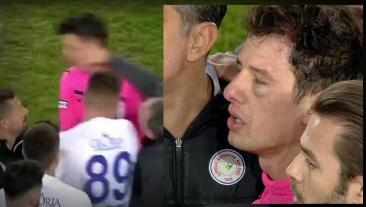 Ankaragücü Başkanı Faruk Koca, hakem Halil Umut Meler'e yumruk attı! Ortalık karıştı