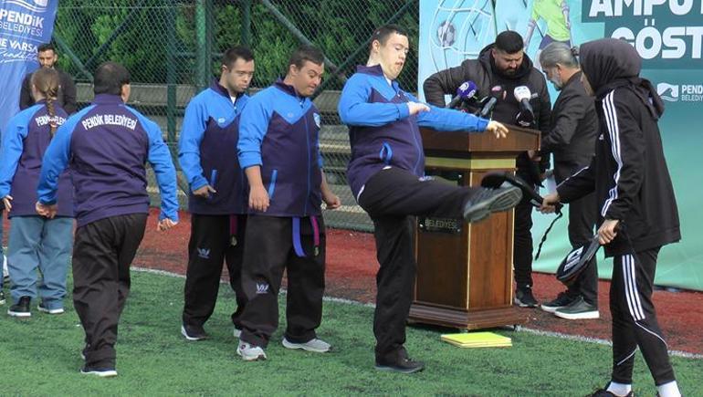 Aziz Yıldırım, Aykut Kocaman ve Fırat Aydınus bir arada Dünya Engelleri günü için buluştular