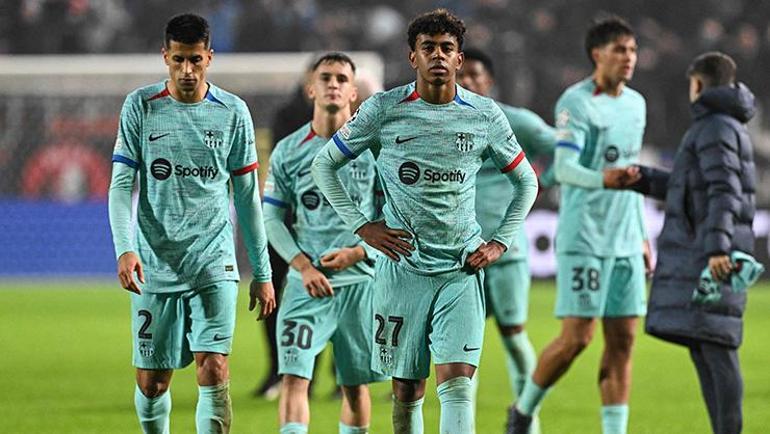 Barcelona futbolcularına şok Duş almaları yasaklandı...