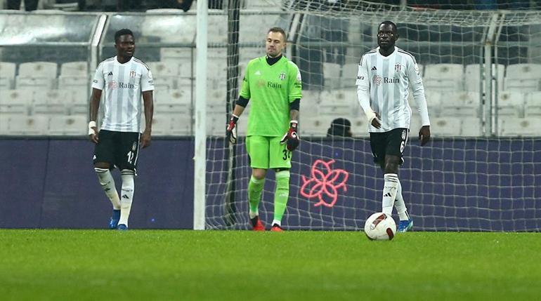 Beşiktaş, Dolmabahçede ilk kez Alanyaspora kaybetti Taraftardan isyan...