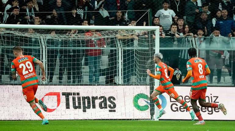 Beşiktaş, Dolmabahçede ilk kez Alanyaspora kaybetti Taraftardan isyan...