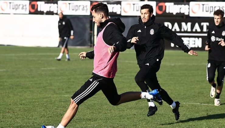 Beşiktaş kondisyon ve taktik çalıştı
