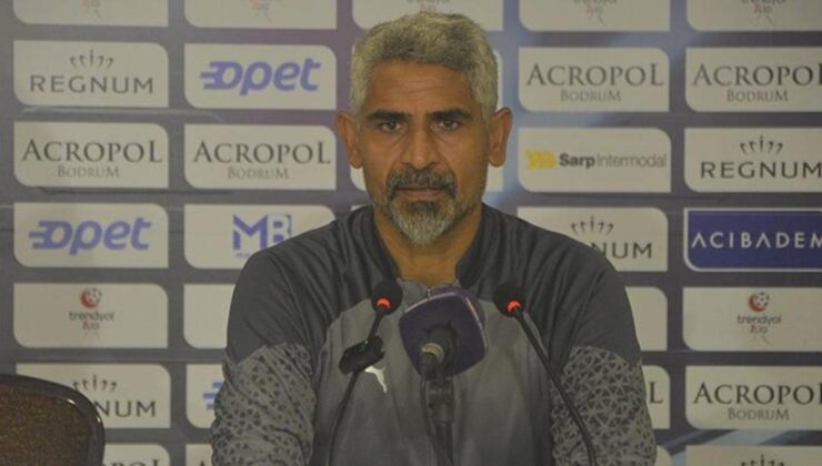 Bodrum FK Teknik Direktörü İsmet Taşdemir: '1 puan iyi bir sonuç'