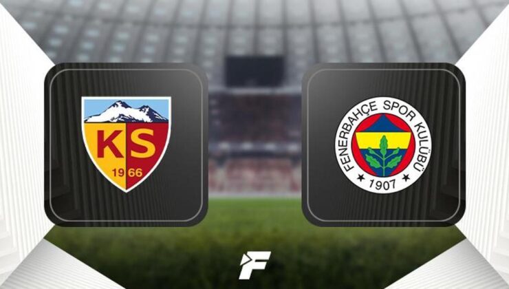 CANLI | Kayserispor – Fenerbahçe maçı