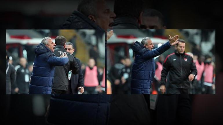 Dev derbide İsmail Kartal çılgına döndü Kimse sakinleştiremedi