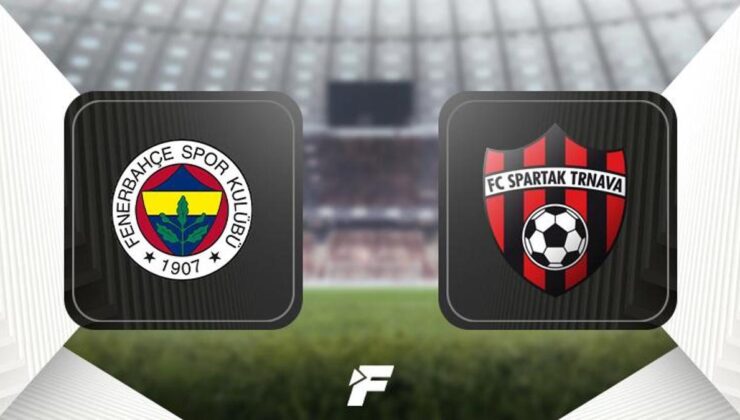 Fenerbahçe – Spartak Trnava maçı ne zaman, saat kaçta ve hangi kanalda? (Muhtemel 11'ler)