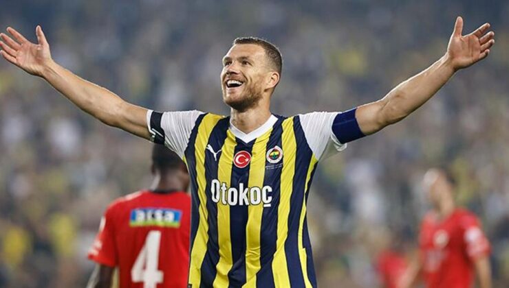 Fenerbahçe'de Edin Dzeko'nun durumu belli oldu! Antrenmanda yer almamıştı