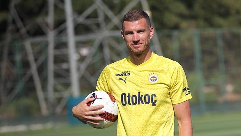 Fenerbahçede Edin Dzekonun durumu belli oldu Antrenmanda yer almamıştı