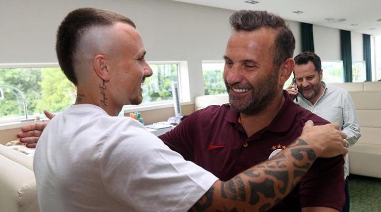 Galatasarayda Angelino son maçını oynadı Süre alamayacak...