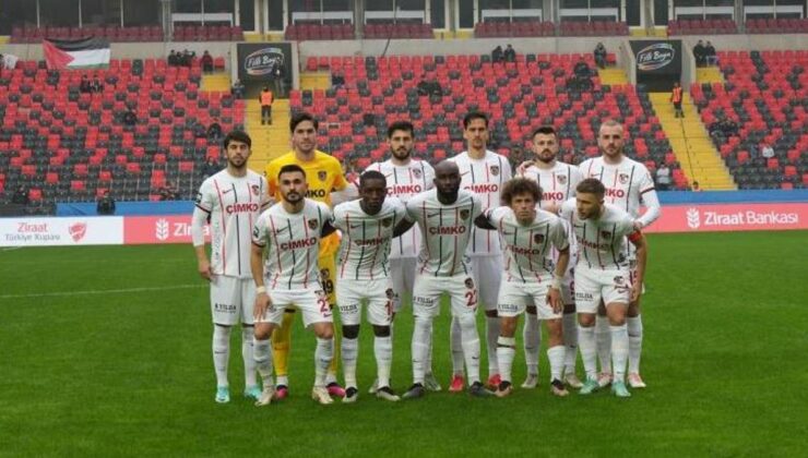 Gaziantep FK, Türkiye Kupası'nda tur atladı!