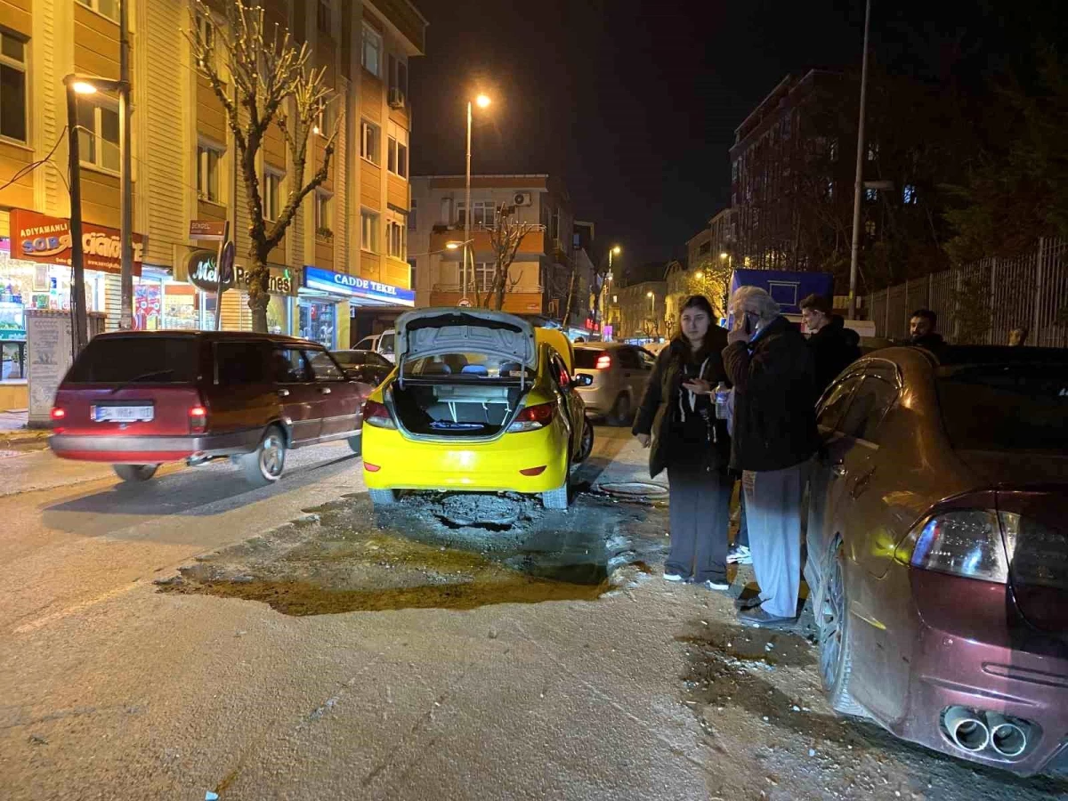 İSKİ’nin düzgün kapatmadığı rögar kapağı ve çukur kaza sebebi oldu