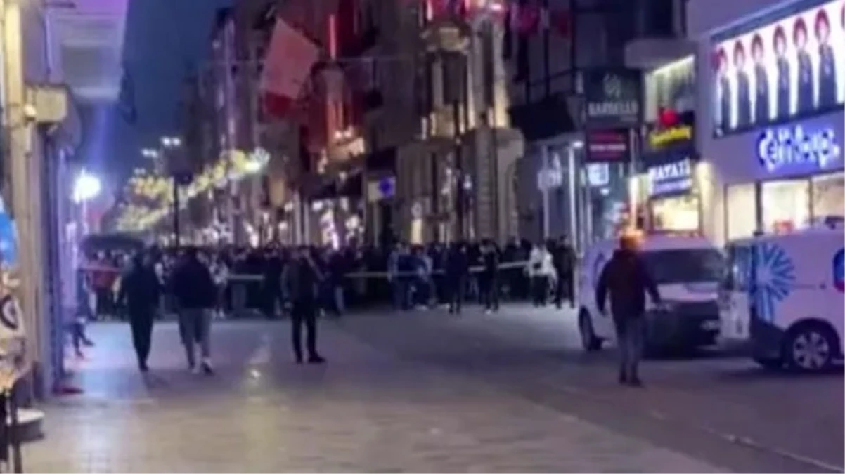 İstiklal Caddesi’nin bir bölümü doğal gaz kaçağı nedeniyle kapatıldı