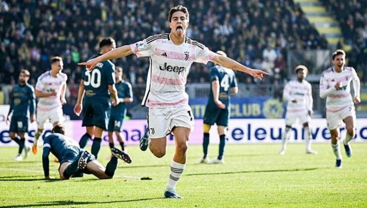 Juventus'ta Kenan Yıldız ilk kez 11'deydi, tarihi bir gole imza attı | Kenan Yıldız'dan müthiş gol