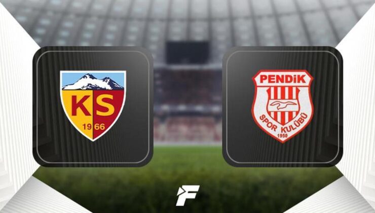 Kayserispor – Pendikspor maçı saat kaçta hangi kanalda? (Muhtemel 11'ler)