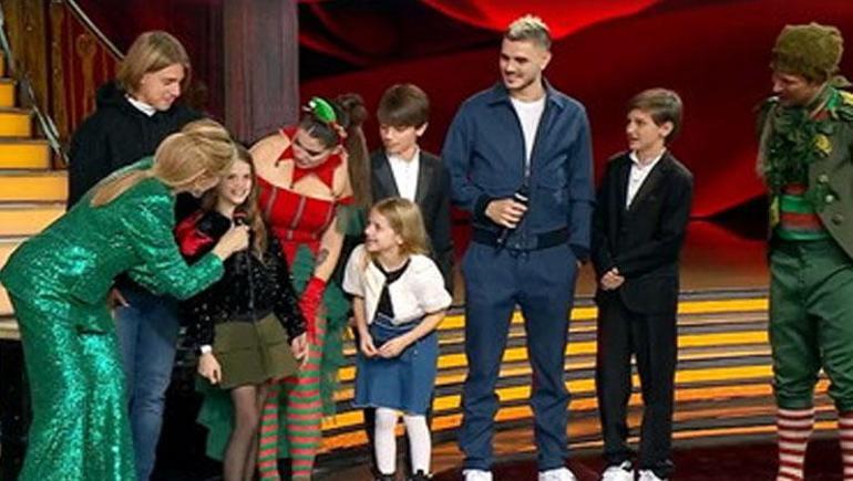 Mauro Icardi, Wanda Naranın yarışma programına katıldı: Ben dans etmem...