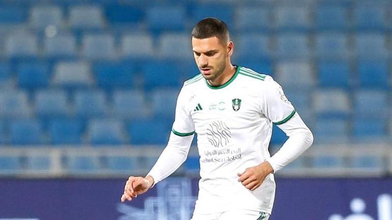 Milli futbolcu Merih Demiral, Suudi Arabistanda siftah yaptı