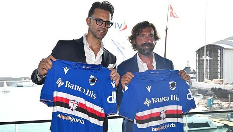 Sampdoria-Lecco maçında dikkat çeken anlar Pirlo ve Esposito...