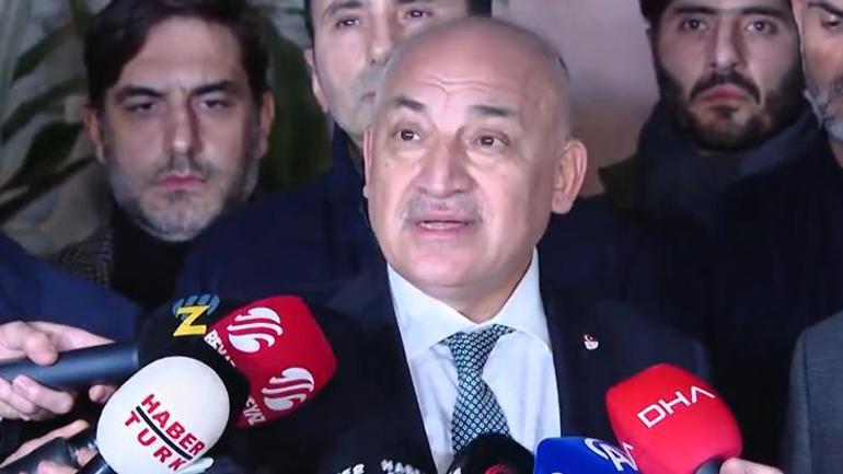 TFF Başkanı Mehmet Büyükekşi açıkladı Ligleri süresiz olarak erteledik