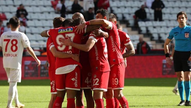 Antalyaspor, Pendikspor'u yenerek turladı