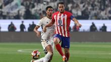 Real Madrid - Atletico Madrid maçından kareler
