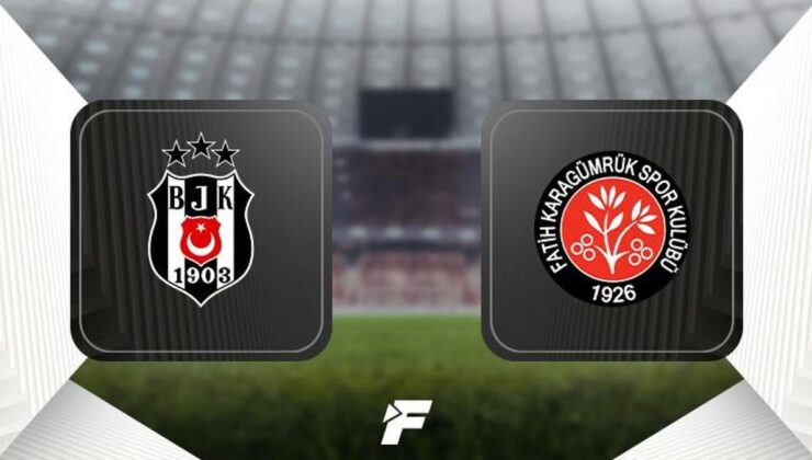 Beşiktaş – Fatih Karagümrük maçı ne zaman, saat kaçta ve hangi kanalda? Muhtemel ilk 11'ler