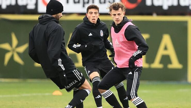 Beşiktaş, Karagümrük maçı provalarına devam ediyor