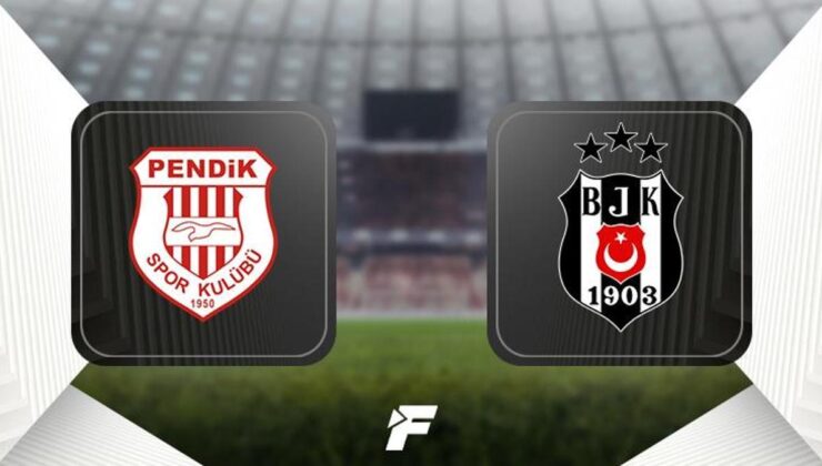 (CANLI) Pendikspor – Beşiktaş maçı