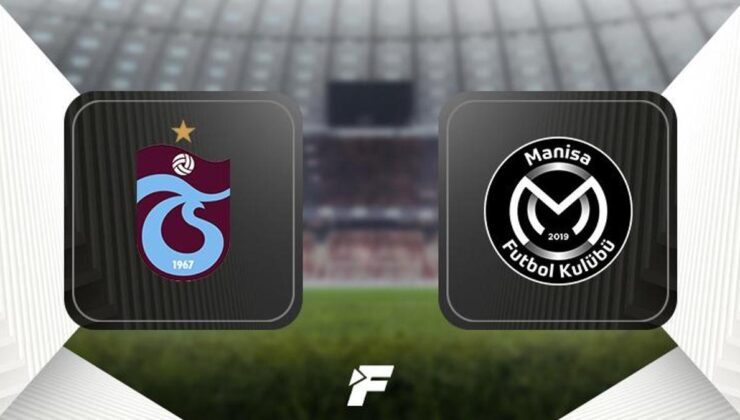 (CANLI) Trabzonspor – Manisa FK maçı