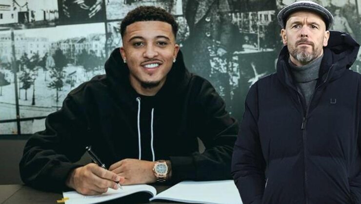 Erik ten Hag'dan Jadon Sancho itirafı! Manchester United'da kaos bitmiyor…