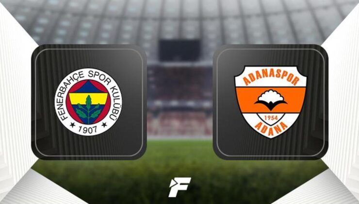 Fenerbahçe – Adanaspor maçı ne zaman, saat kaçta ve hangi kanalda? Muhtemel ilk 11'ler
