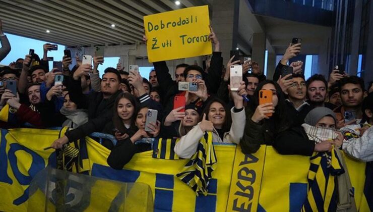 Fenerbahçe'ye Gaziantep’te coşkulu karşılama!