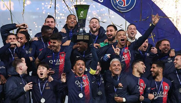 Fransa Süper Kupa'nın sahibi Paris Saint Germain!