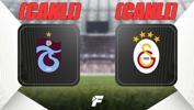 Trabzonspor - Galatasaray maçı canlı izle | beIN Sports 1 canlı yayın (Trabzonspor - Galatasaray maçı şifresiz) | Trabzonspor - Galatasaray maçı şifresiz canlı izle
