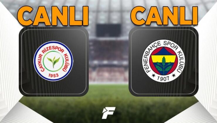 Çaykur Rizespor – Fenerbahçe maçı canlı izle | beIN Sports 1 canlı yayın (Çaykur Rizespor – Fenerbahçe maçı şifresiz) | Çaykur Rizespor – Fenerbahçe maçı şifresiz canlı izle